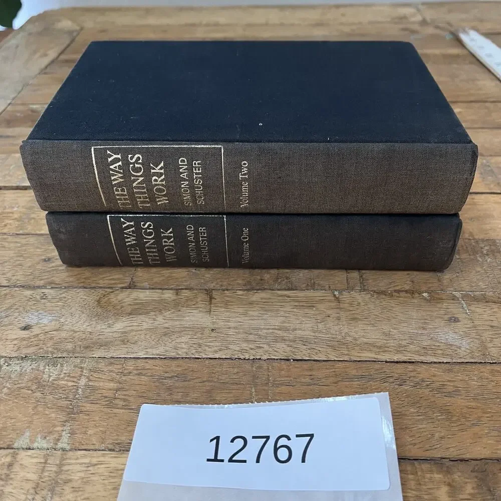 The Way Things Work Volume 1 & 2 Simon & Schuster 1967-1971 Science Technology